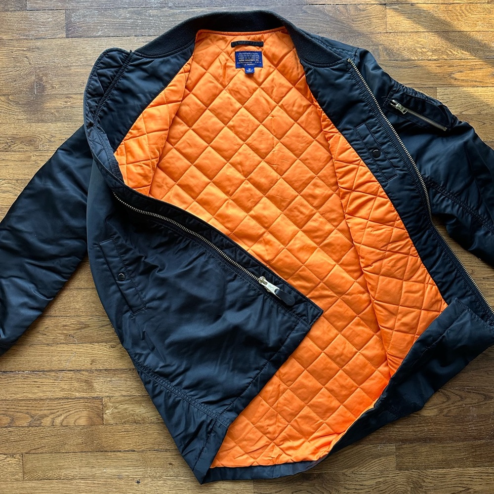 Alpha Industries Long Bomber Jacket